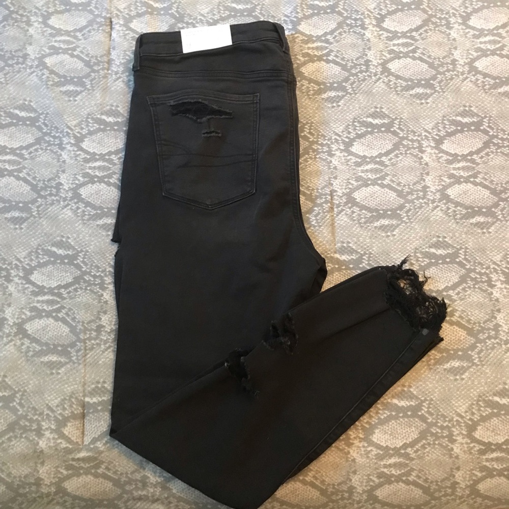 American Eagle ripped Jeggings